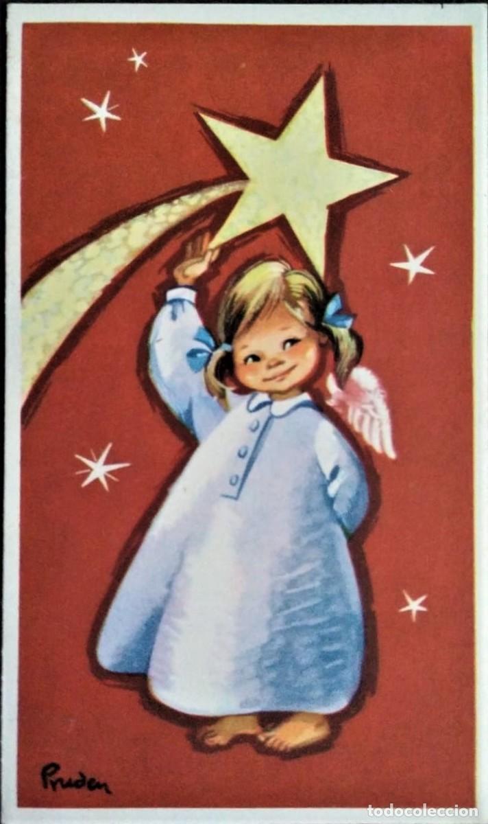 Postkarten: 0923P - PRUDEN - EL &Aacute;NGEL DE LA ESTRELLA DE BEL&Eacute;N -EDIC. PRUDEN SERIE 006.1 - DIPTICA 15X8,8 CM