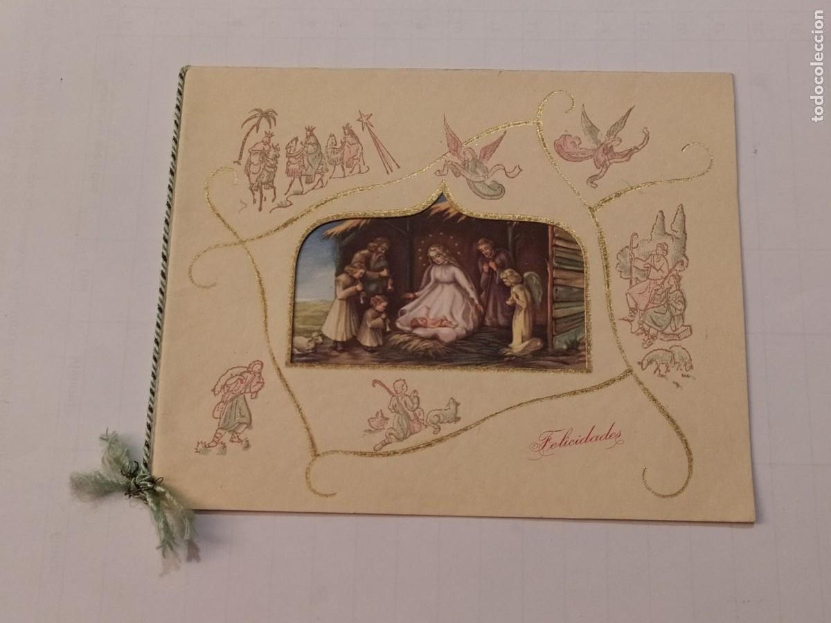 Postales: FELICITACI&Oacute;N DE NAVIDAD DE 1946 - 13,5x11cm