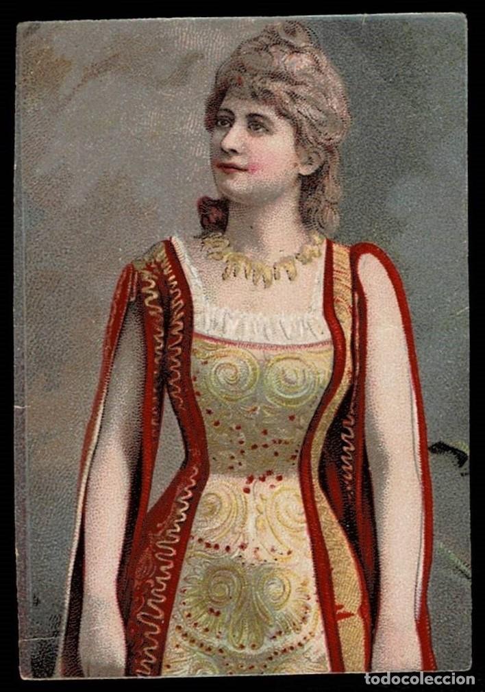 Postkarten: 0939Q - ANTIGUA POSTAL O CROMO - FELICITA &Aacute; V. LAS PASCUAS DE NAVIDAD - 8X5,5 CM