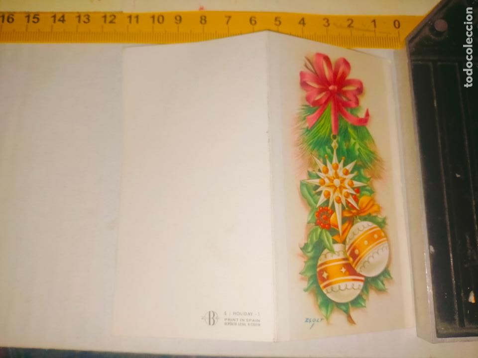 Cartes Postales: antigua tarjeta felicitacion de navidad o similar - oferta por lotes