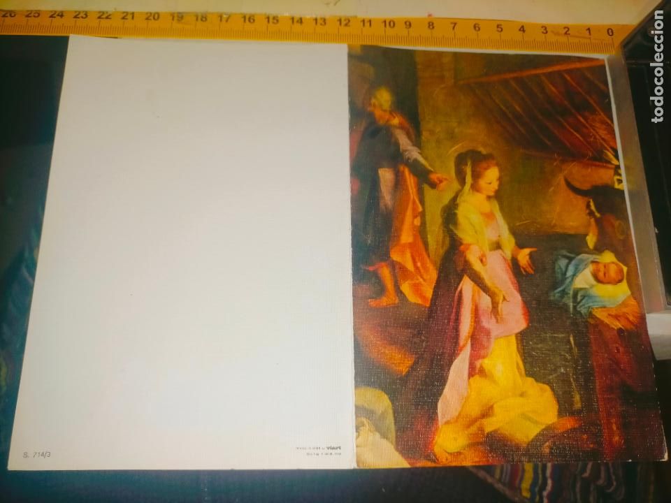Cartes Postales: antigua tarjeta felicitacion de navidad o similar - oferta por lotes