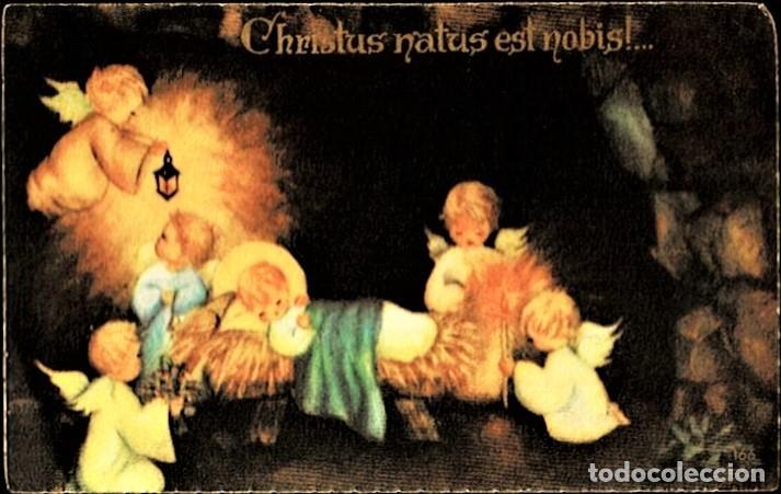 Postkarten: 0947Q - CHRISTUS NATUS EST NOBIS! N&ordm; 166 - ANTIGUA, PRECIOSA POSTAL 12X7,5 CM