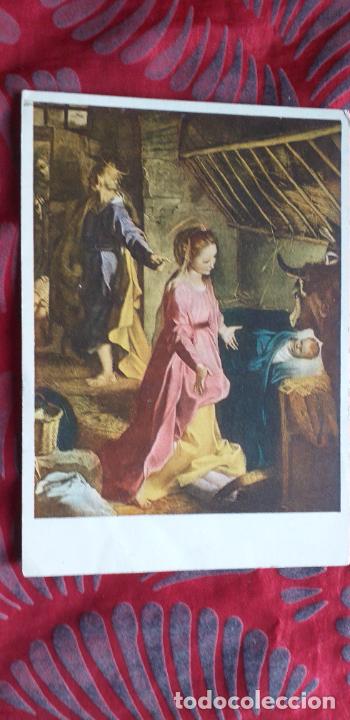 Postales: NAVIDAD-V26-150X105mm-LA NASCITA DI GESU-BARROCCIO-PINACOTECA AMBROSIANA-MILANO