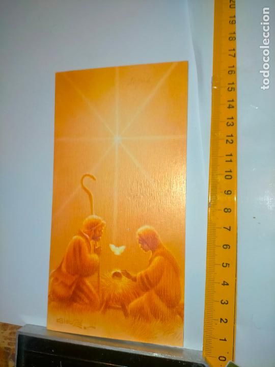 Cartes Postales: felicitacion de navidad , postal navide&ntilde;a diptico . OFERTA POR LOTES - PORTAL DE BELEN NACIMIENTO