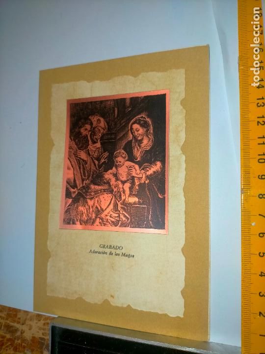 Cartes Postales: felicitacion de navidad , postal navide&ntilde;a diptico . OFERTA POR LOTES - PORTAL DE BELEN NACIMIENTO
