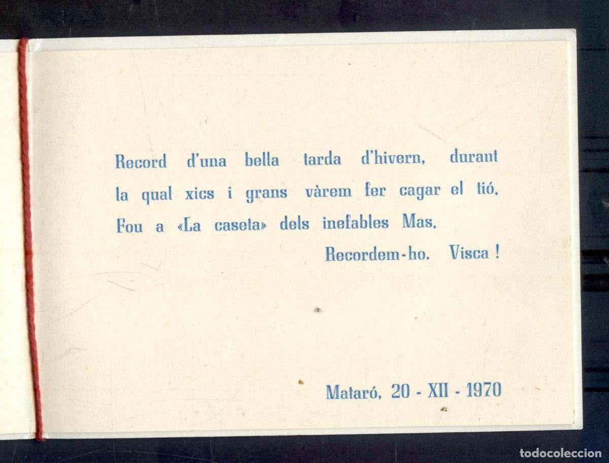 Cartes Postales: NUMULITE PB0382 Record tarda cagar el ti&oacute; La caseta inefables Mas 1970 Tarjeta navide&ntilde;a Navidad