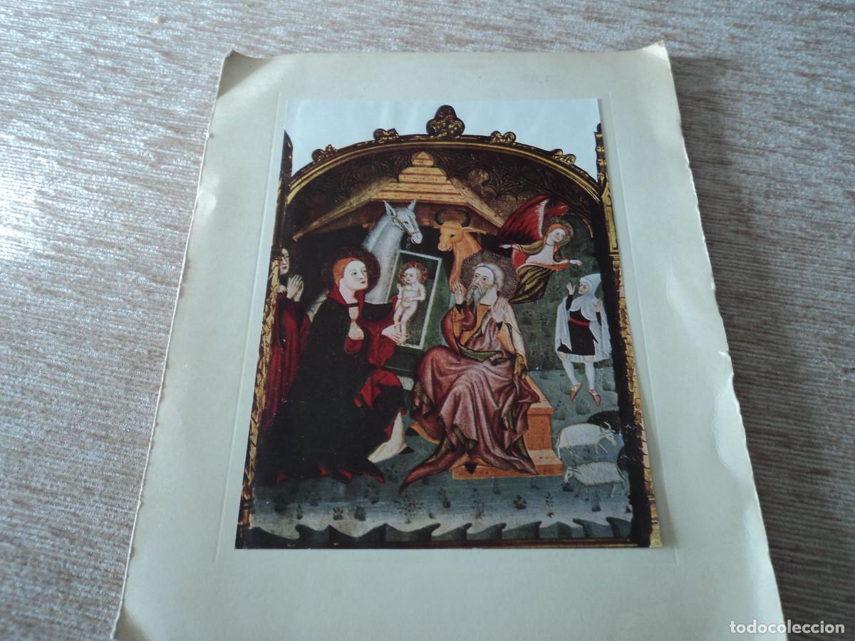 Postales: felicitacion navide&ntilde;a de 1954, unicolor s.a. tabla catalana, 22,5 X 18,5 CM