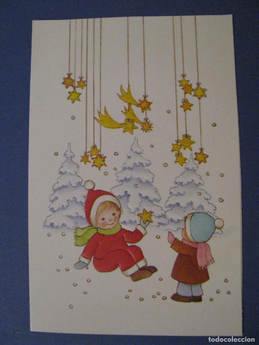 Postais: POSTAL DIPTICA DE IL? ORTIZ XX9103. 13X8,5 CM. ESCRITA 1992.