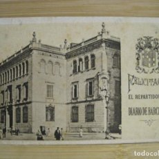 Postales: EL REPARTIDOR DEL DIARIO DE BARCELONA-FELICITACION ANTIGUA-VER FOTOS-(100.281)