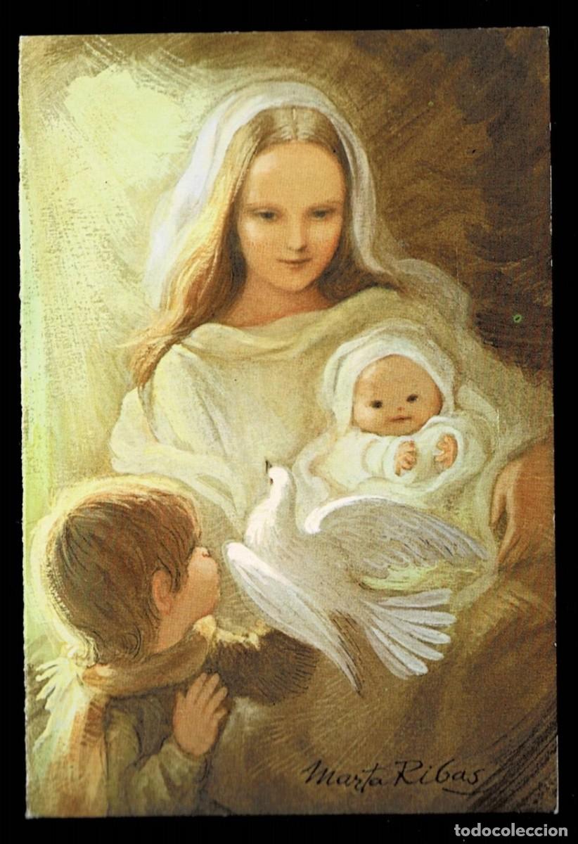 Postales: 0610R - MARTA RIBAS - EDICIONES BUSQUETS 02.02.301.2 - PRECIOSA POSTAL -13X8,8 CM