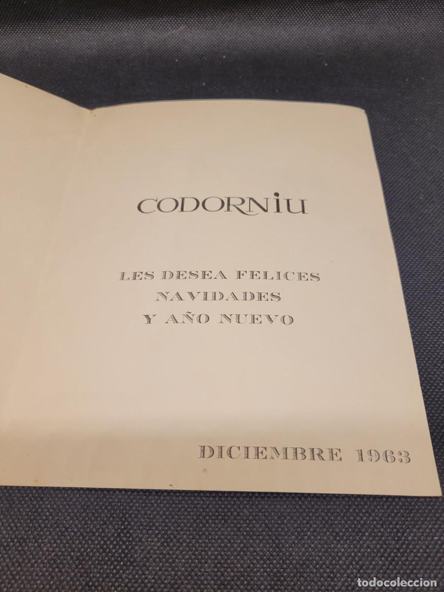 Postales: Felicitaci&oacute;n de Navidad CODORNIU 1943 A33 - Foto 2