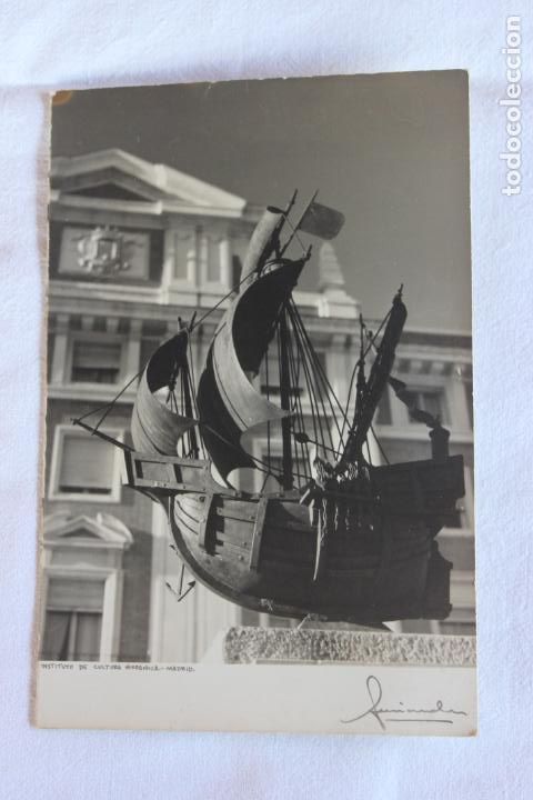 Cartes Postales: FELICITACION INSTITUTO CULTURA HISPANICA BARCO 1958