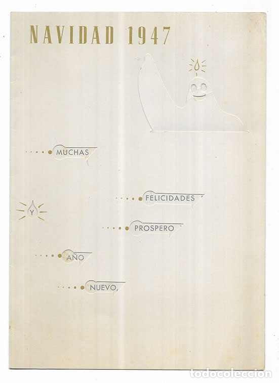 Cartes Postales: Felicitacion / Nadala. Arp&oacute;n. Asesoria T&eacute;cnica de Publicidad 1947