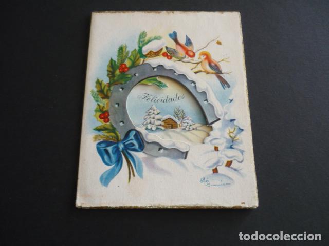 Postales: FELICITACION NAVIDAD DESPLEGABLE - Foto 1