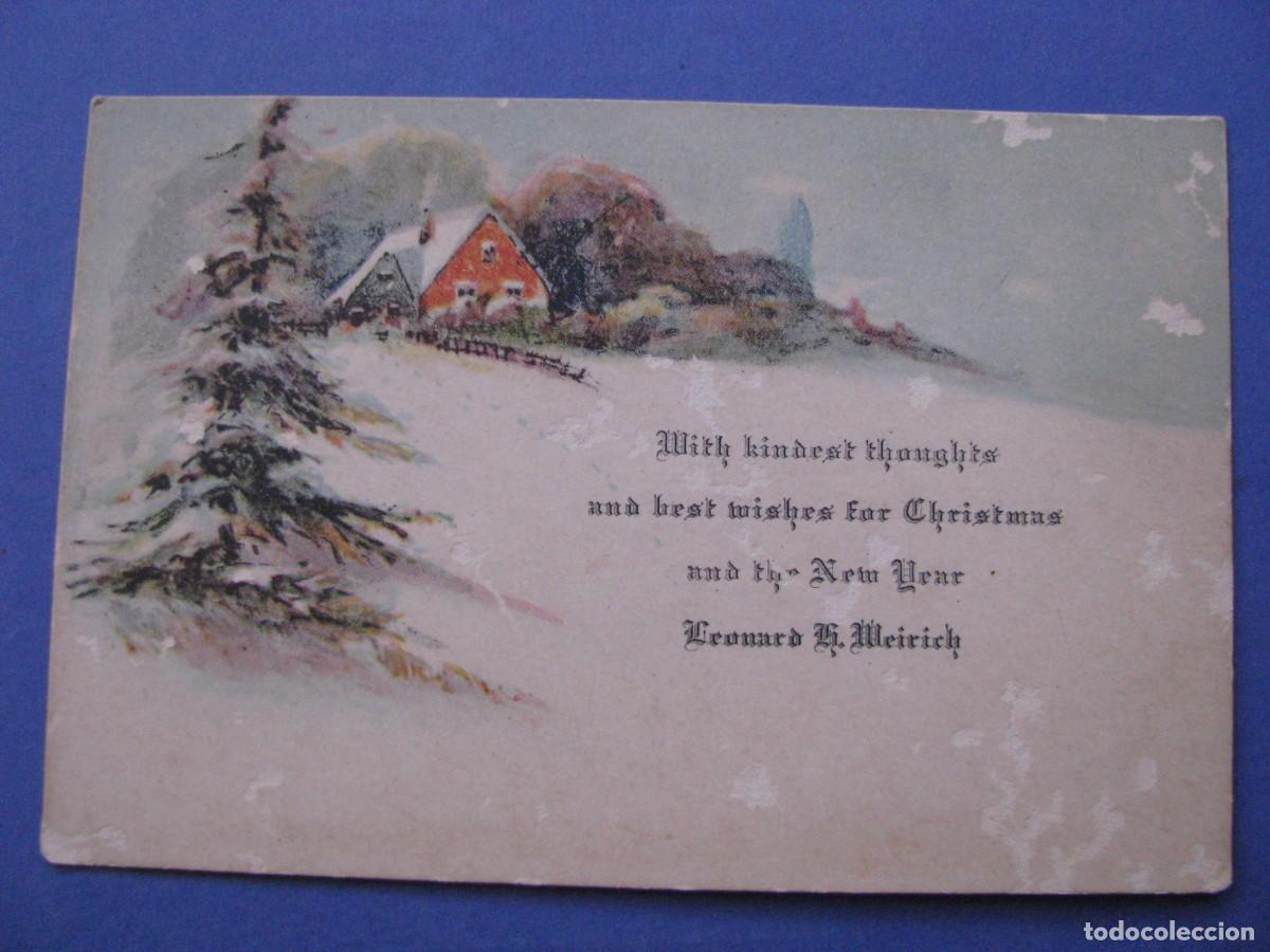Postais: POSTAL DE NAVIDAD. REINO UNIDO. DETRAS EN BLANCO.
