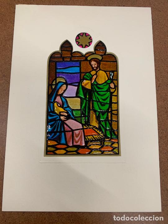 Postcards: Preciosa postal navidad. Desconocemos ilustrador, diptico, sin escribir. leer descripcion y medidas