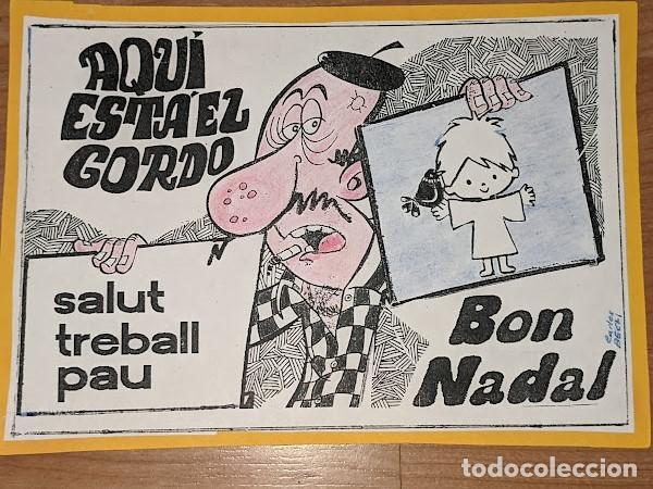 Postcards: POSTAL NAVIDE&Ntilde;A &laquo;AQU&Iacute; EST&Aacute; EL GORDO&raquo;