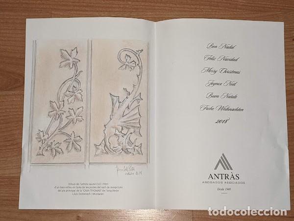 Postales: POSTAL NAVIDE&Ntilde;A &laquo;BUFETE ANTR&Agrave;S&raquo; - Foto 1