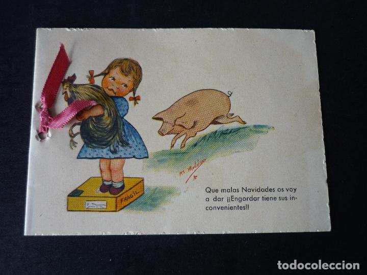 Postales: FELICITACION NAVIDAD MARIA ROLDAN ILUSTRADORA - Foto 1