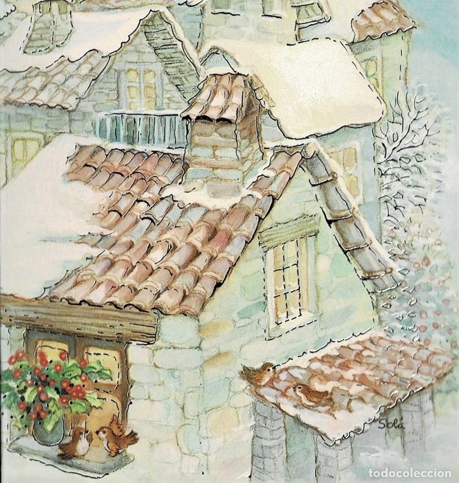 Postkarten: 6014N -SOL&Aacute; - EDICIONES EDICROMO SERIE 9078.2- DIPTICA 18,5X1 CM - NUEVA