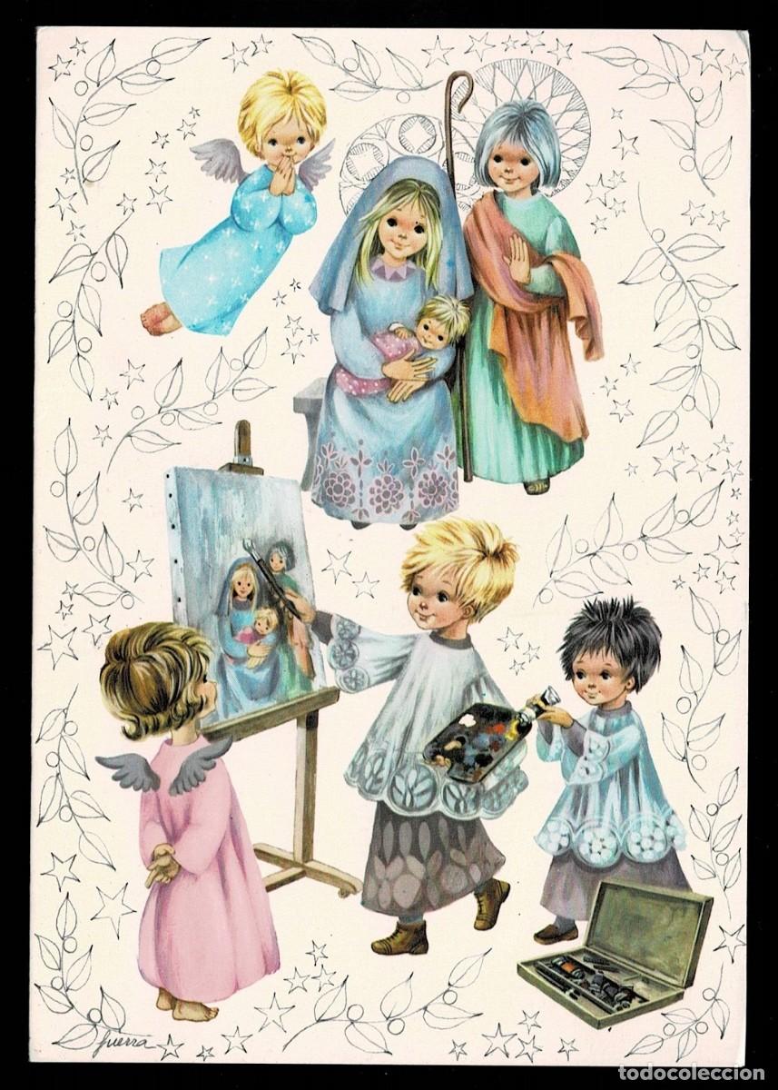 Postkarten: 6018N - EDICIONES SABADELL S. MIRACLE 4019.3- DIPTICA 16,5X11,5 CM -DATA 1970 - ILUSTRA GUERRA