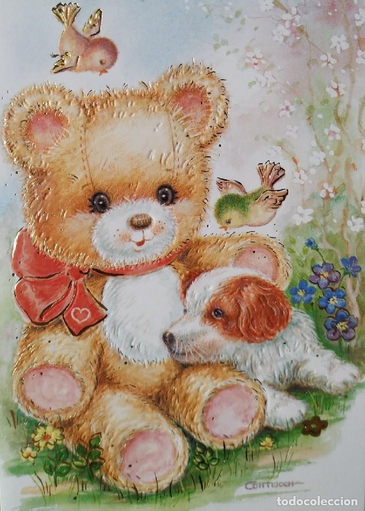 Postkarten: 6043N - CONTIJOCH - EDIC. CREACIONES MONAR ESPA&Ntilde;A-M.2206.3 - DIPTICA, EN RELIEVE 19,5X11,5 CM - NUE