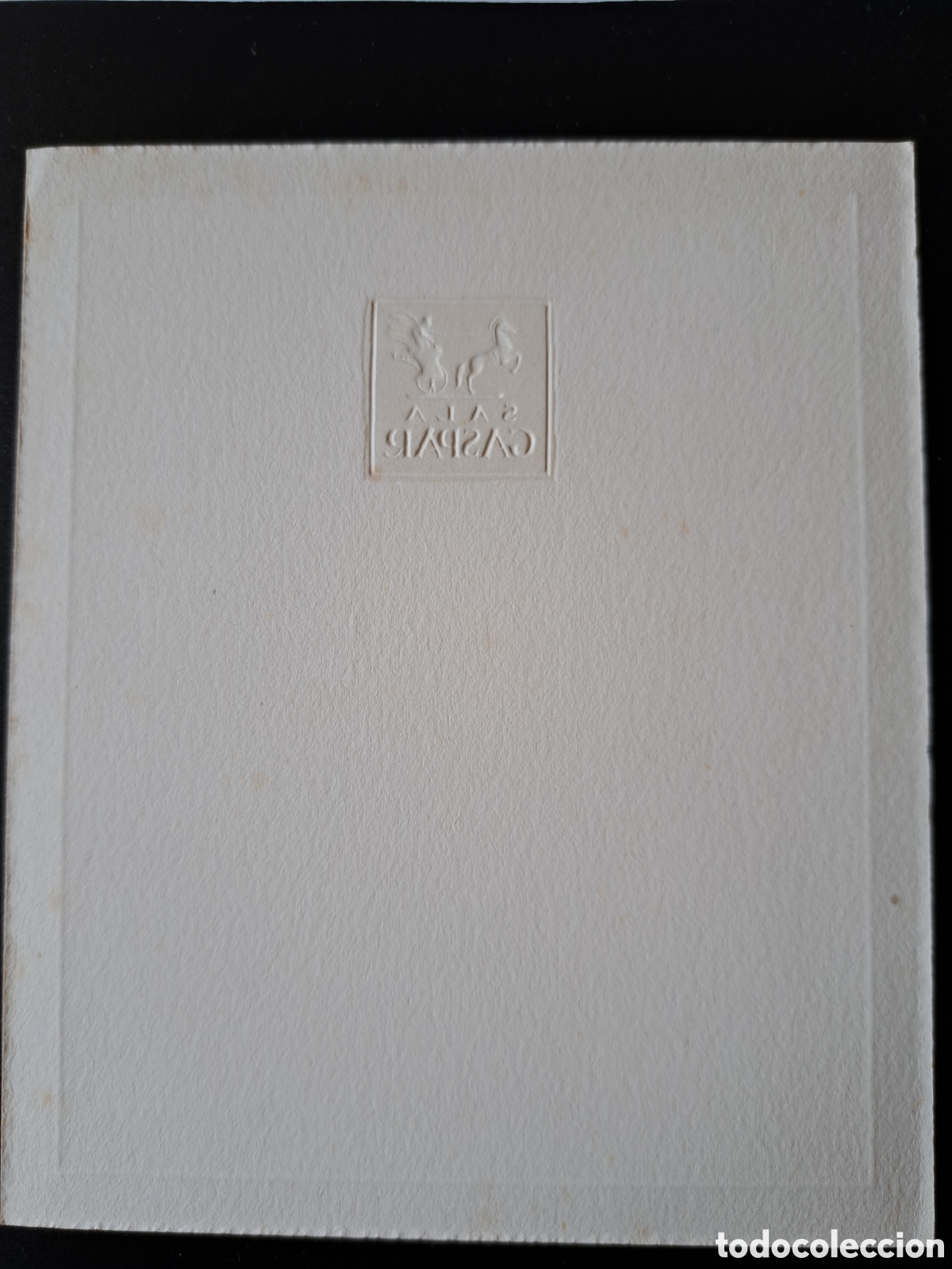 Postkarten: Tarjeta de felicitaci&oacute;n de Navidad de Sala Gaspar - 1951