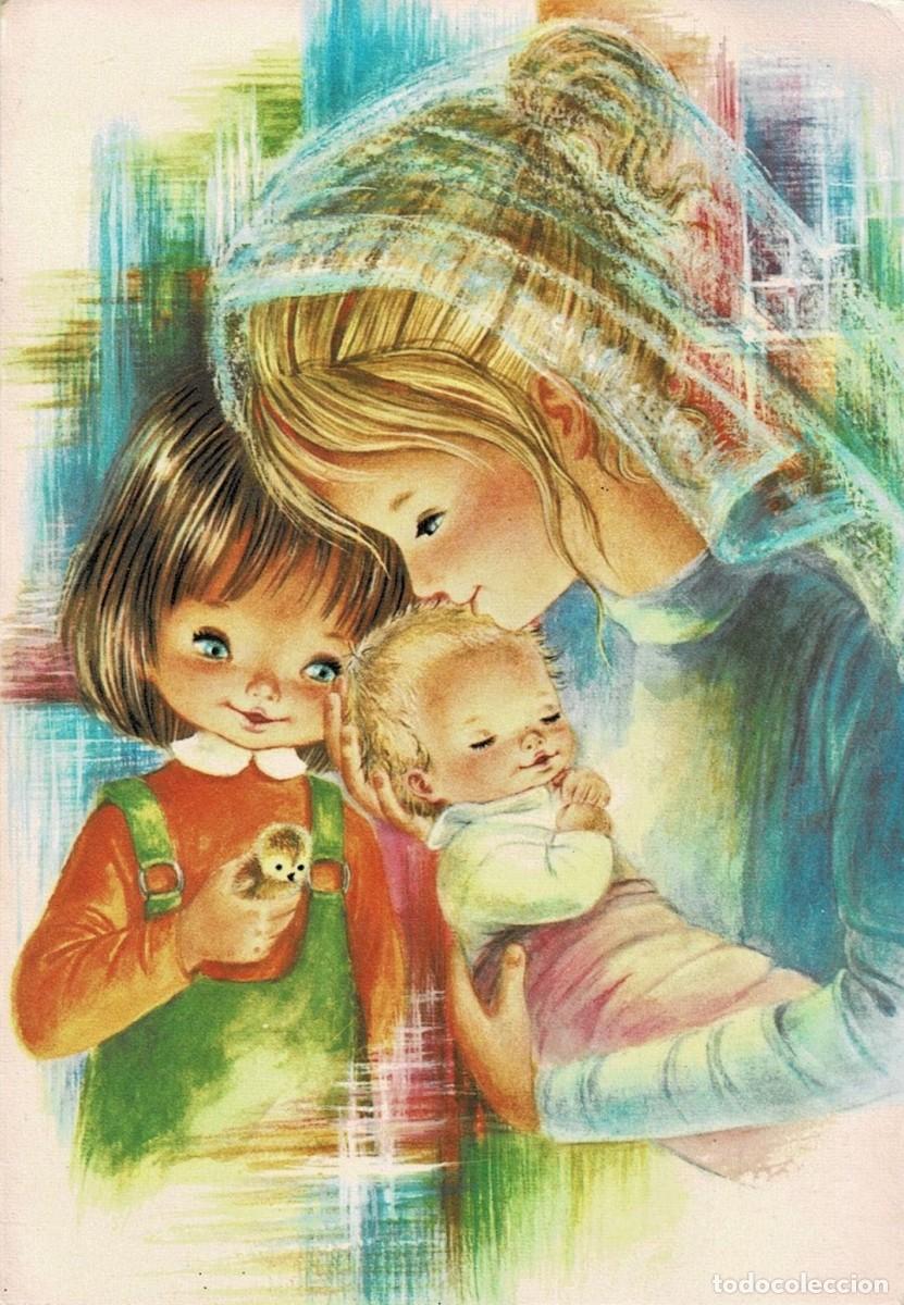 Postkarten: 6034N - DOB&Oacute;N - L 534 EDICIONES O.M.I. GEMMENICH IMPRESA EN BELGICA- DIPTICA 15X10,5 CM