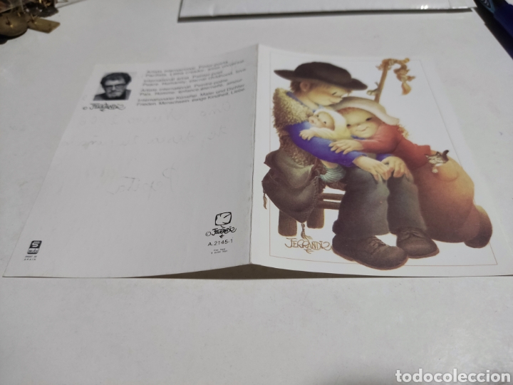 Postales: Postal navide&ntilde;a homenaje a Ferrandiz - Foto 1
