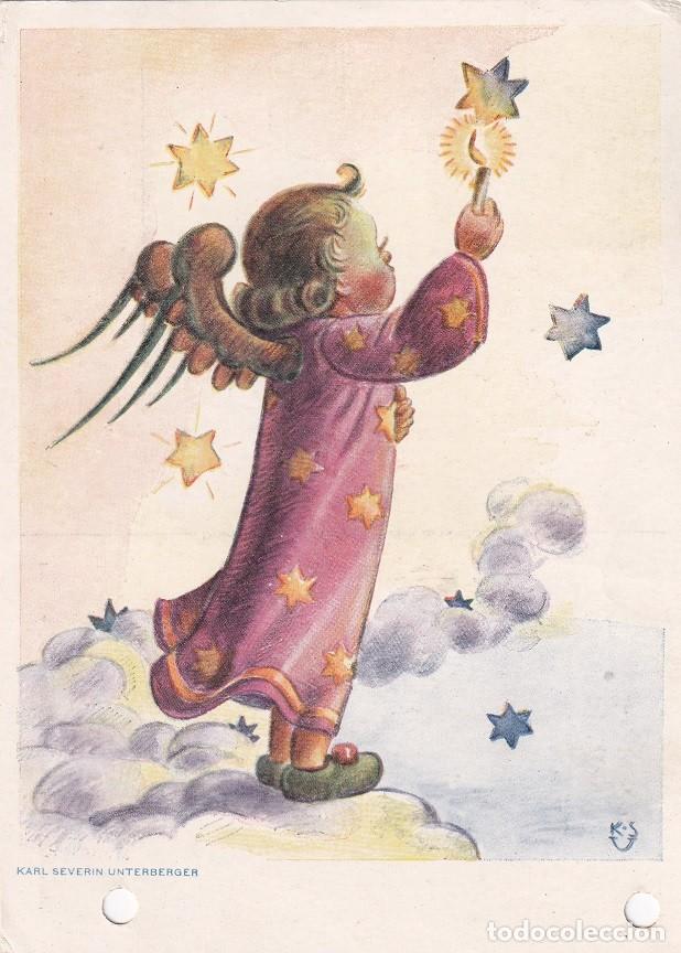 Cartoline: Antigua postal navide&ntilde;a circulada en 1952 / Sternanz&uuml;nder - Jede Art der Nachahmung verboten ..