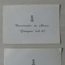 Postales: ARMADA ESPAÑOLA. BUQUES. FELICITACIONES NAVIDEÑAS. REMOLCADOR DE ALTURA CARTAGENA. AÑO 1994.