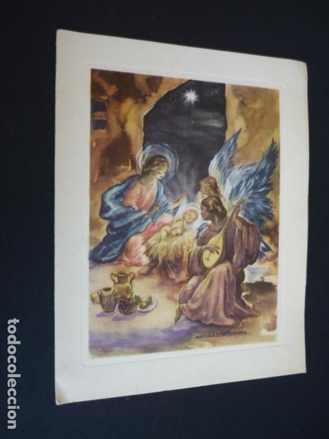 Postais: FELICITACION NAVIDAD MONTSERRAT BARTA ILUSTRADOR 15 X 12 CMTS