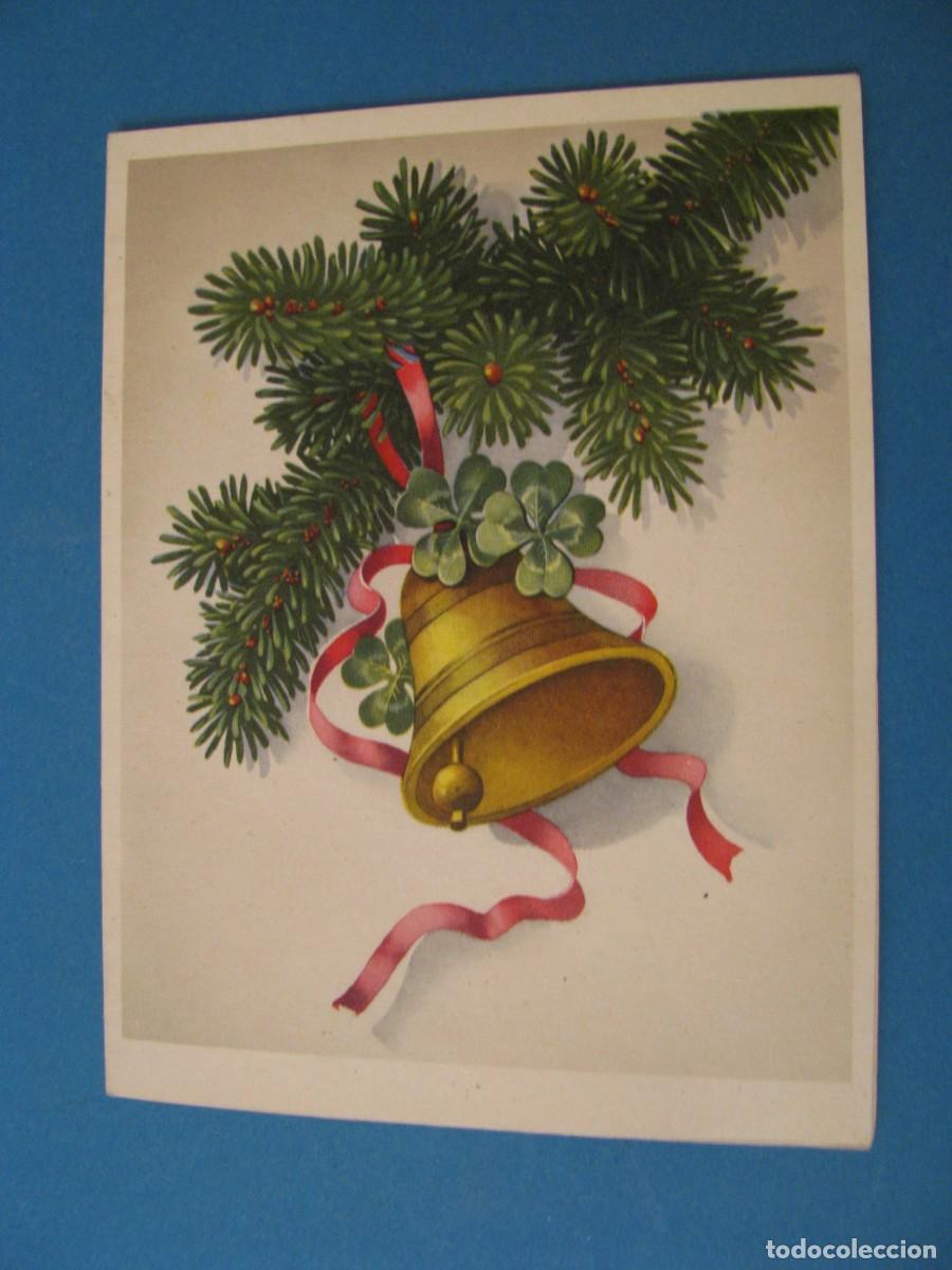 Postais: POSTAL DE NAVIDAD. ED. TALLEDA SERIE 204. 13,5X10,5 CM. ESCRITA. 1985. DESPLEGABLE.
