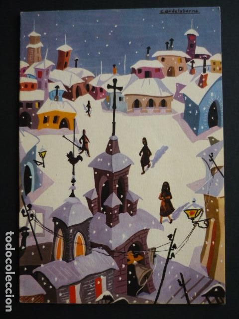 Postkarten: FELICITACION NAVIDAD GIL DE LA SERNA ILUSTRADOR 12 X 17 CMTS