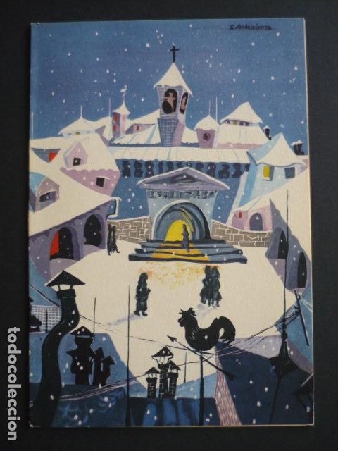 Postais: FELICITACION NAVIDAD GIL DE LA SERNA ILUSTRADOR 12 X 17 CMTS