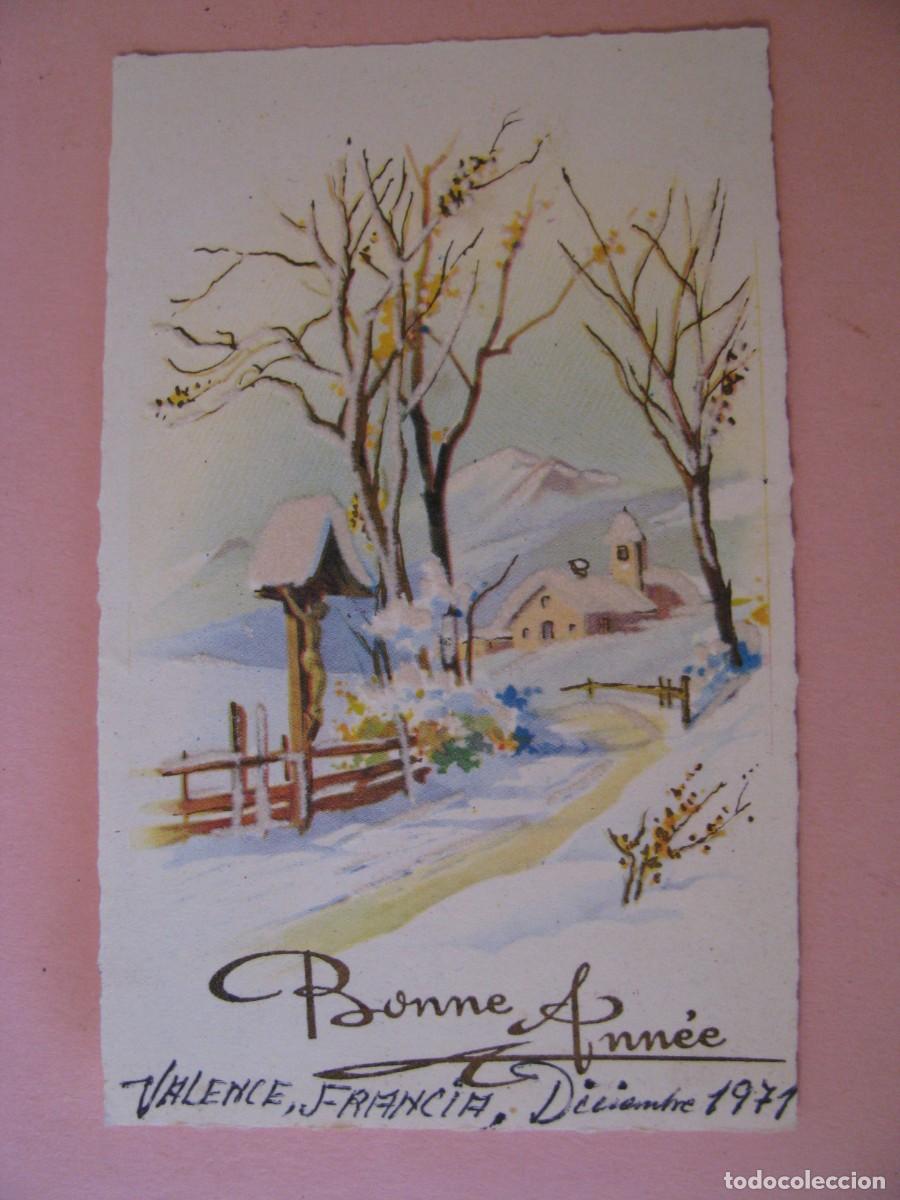 Postkarten: TARJETA POSTAL DE NAVIDAD. SIN DATOS. ESCRITA 1971. 13X8 CM.