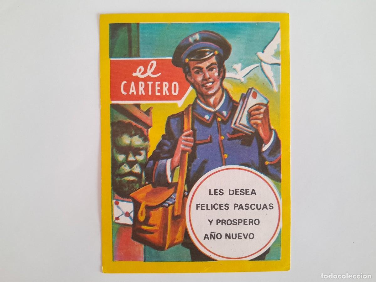 Postcards: TARJETA EL CARTERO LES DESEA FELICES PASCUAS Y PROSPERO A&Ntilde;O NUEVO RV
