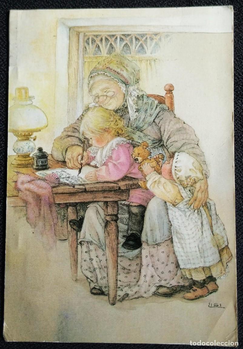 Postales: 6080 -LISI MARTIN EDICIONES PICTURA GRAPHICA A.B. 1985- 012.1613 - DIPTICA 17X12 CM
