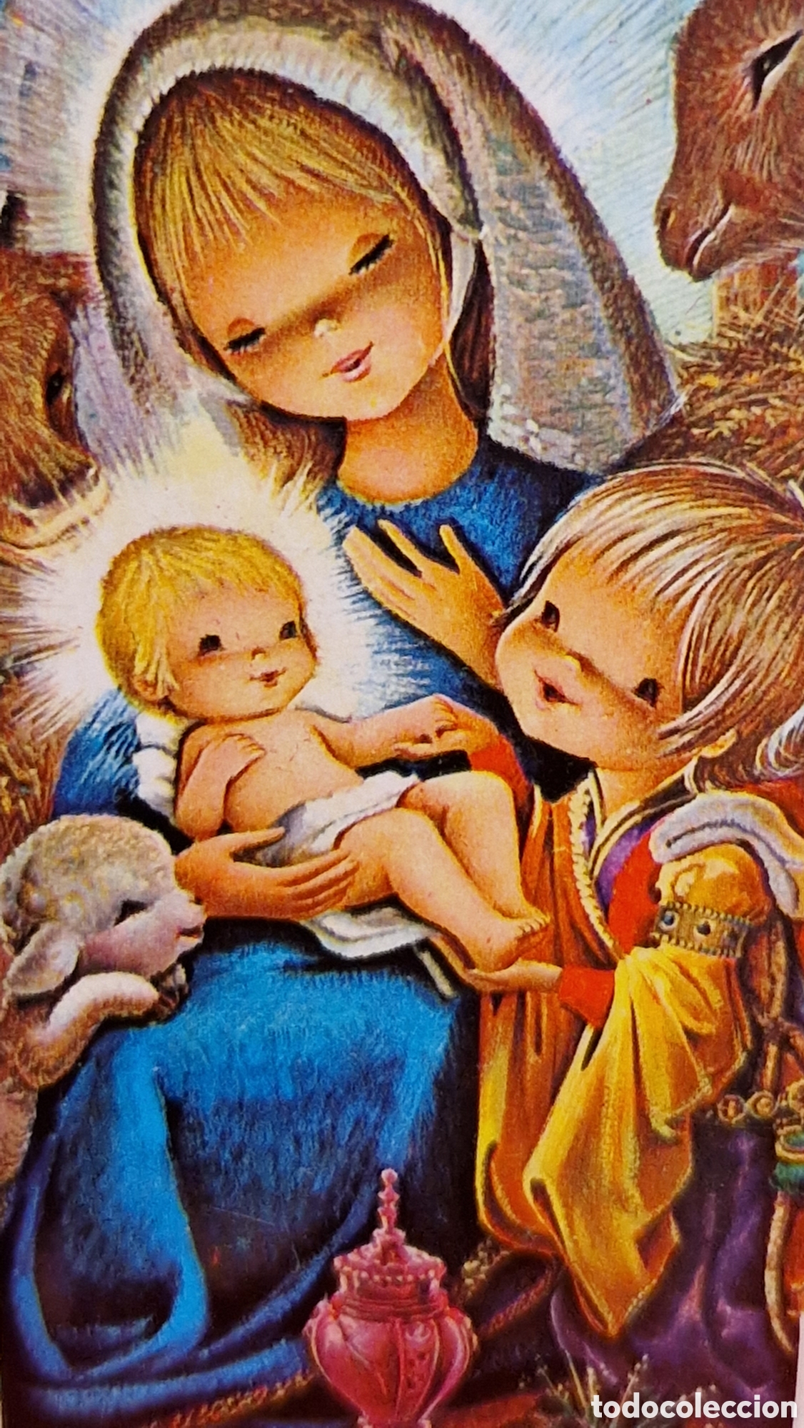 Postais: Preciosa postal de Navidad. Escrita. Vernet