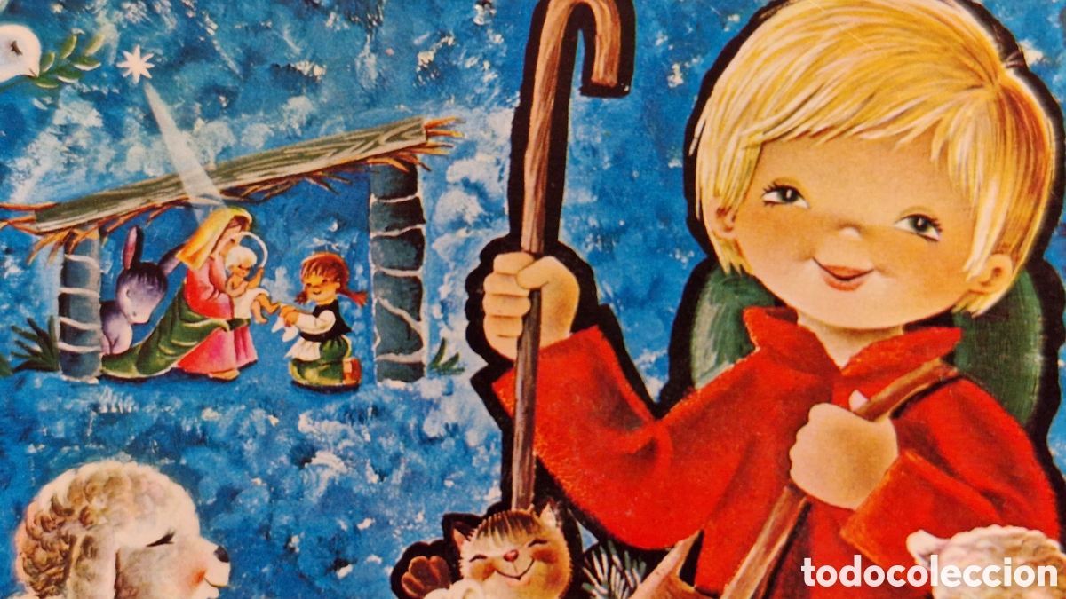 Postais: Preciosa postal de Navidad. Escrita