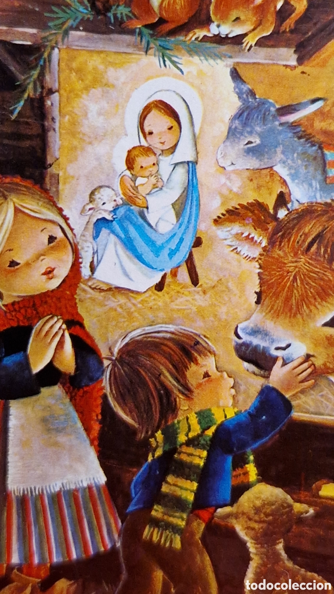 Postais: Preciosa postal de Navidad. Escrita