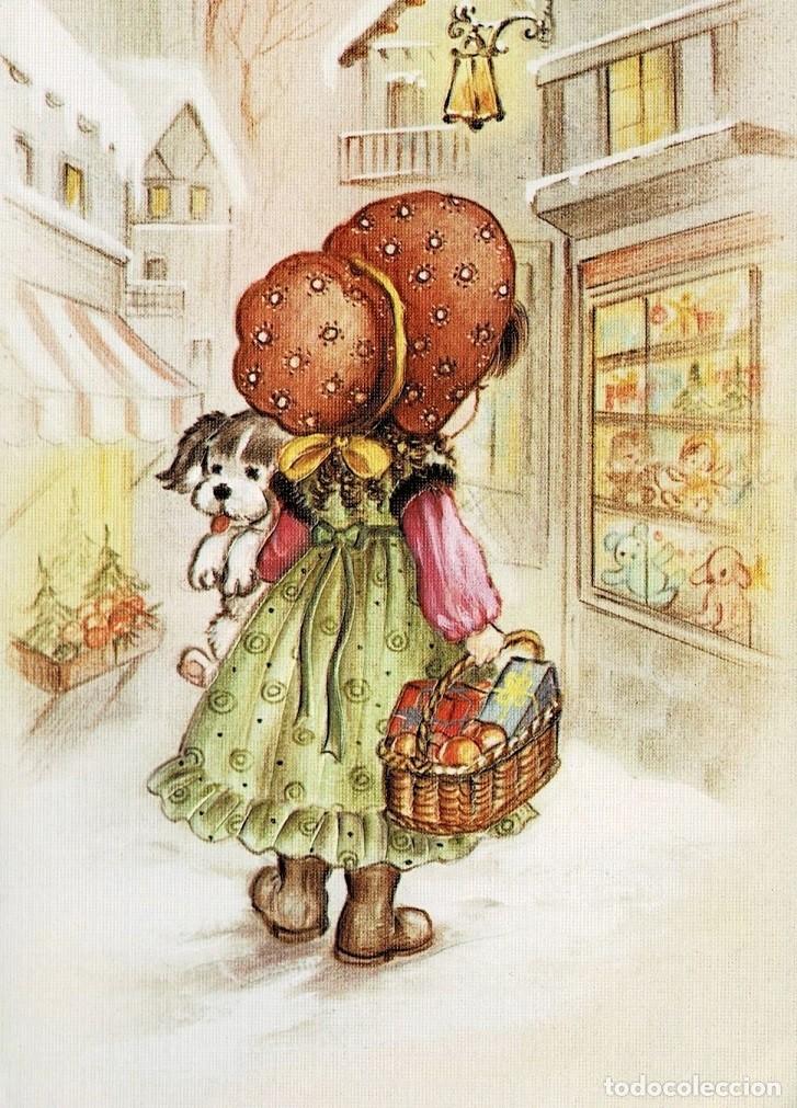 Postcards: 6003P - TIENDAS DE NADAL - EDICIONES CECAMI 6713- DIPTICA Y EN RELIEVE- 18,3X10,5 CM- DATA 1982