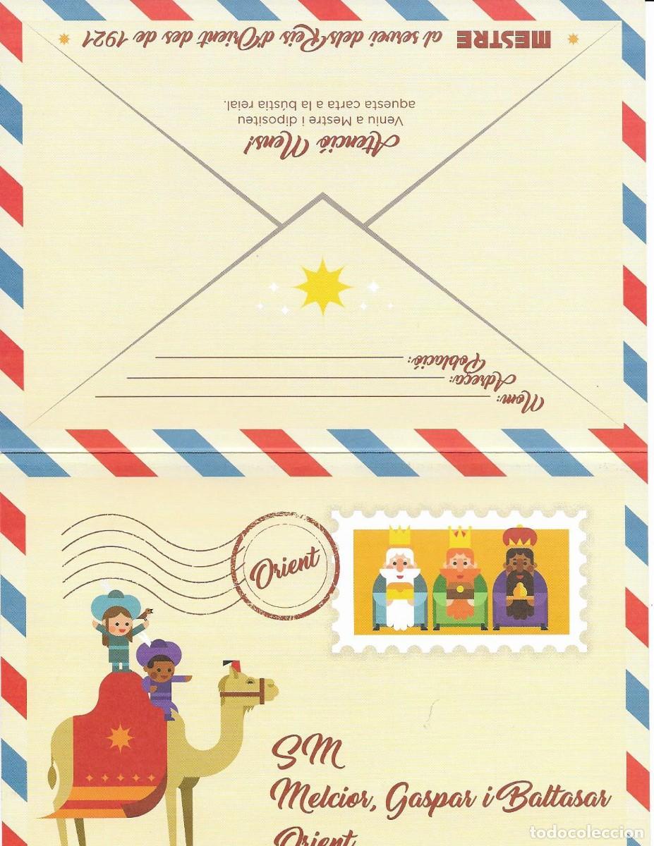 Postales: CARTA ALS REIS MAGS DORIENT - Foto 1