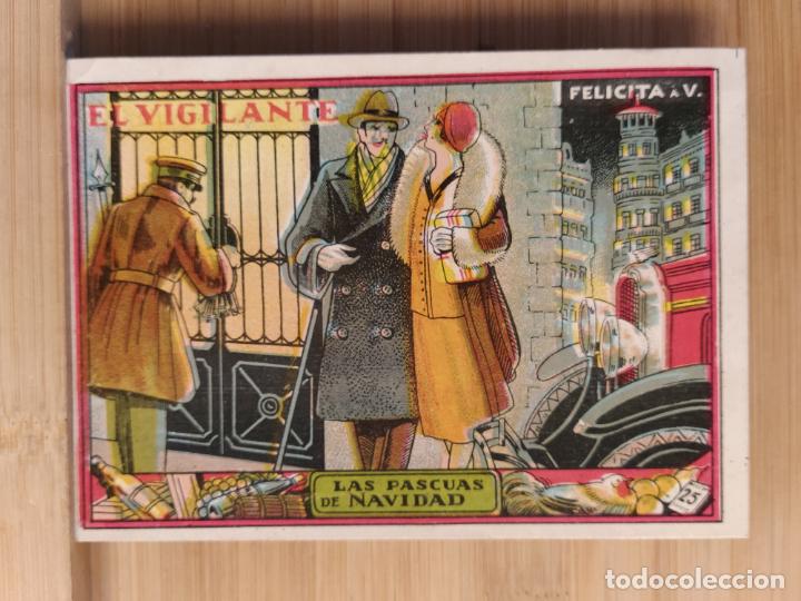 Postais: EL VIGILANTE-LAS PASCUAS DE NAVIDAD-FELICITACION ANTIGUA-VER FOTOS-(106.570)