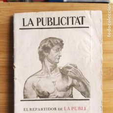 Postales: LA PUBLICITAT-ALMANAC ANY 1924-FELICITACION ANTIGUA-VER FOTOS-(K-11.641)