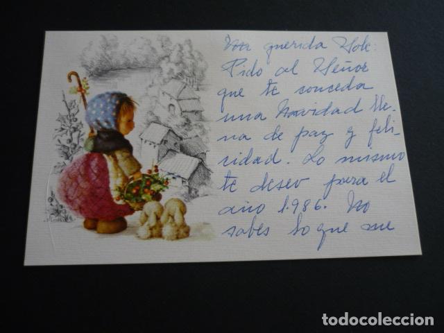 Postkarten: FELICITACION NAVIDAD MARIA ILUSTRADORA 13 X 8,5 CMTS