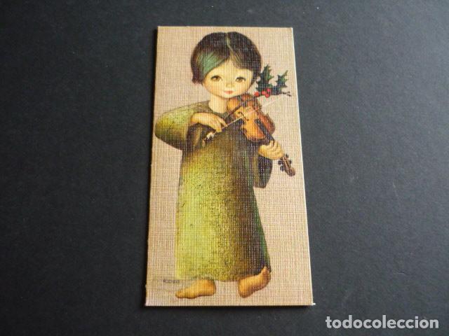 Postales: FELICITACION NAVIDAD ROSO ILUSTRADOR 5 X 11 CMTS