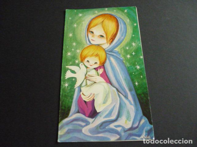 Postais: FELICITACION NAVIDAD MARTA RIBAS ILUSTRADORA 19 X 11 CMTS
