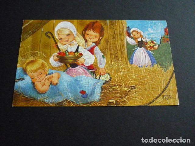 Postais: FELICITACION NAVIDAD MARIA ROSA GARCIA ILUSTRADORA 8 X 12,5 CMTS