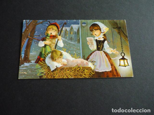 Postais: FELICITACION NAVIDAD MARIA ROSA GARCIA ILUSTRADOR 10 X 6,5 CMTS